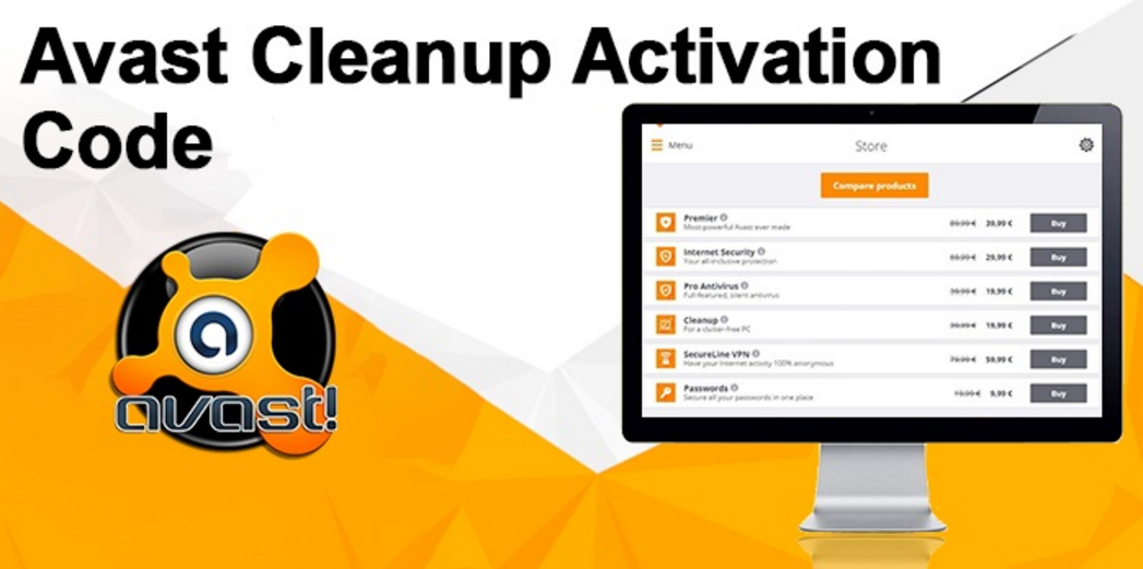 avast cleanup code d activation